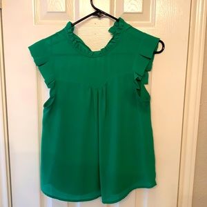 Green Monteau blouse